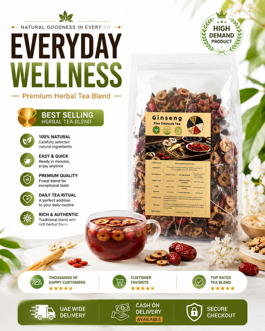 Ginseng Five Treasure Tea