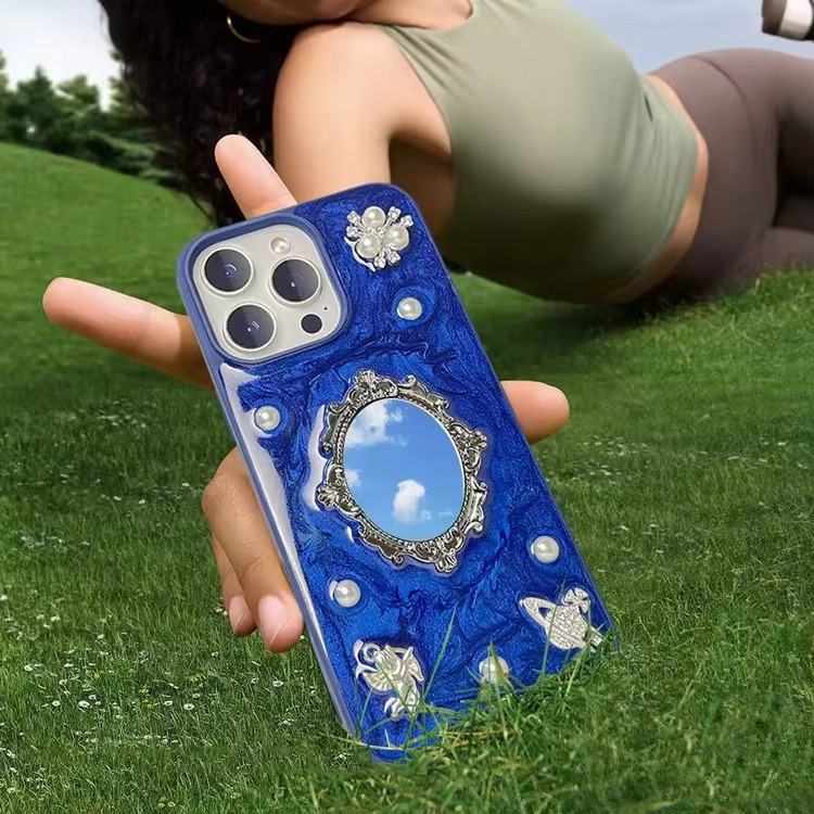 Luxury Retro Mirror iPhone Case