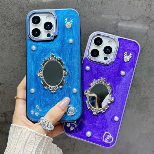 Luxury Retro Mirror iPhone Case