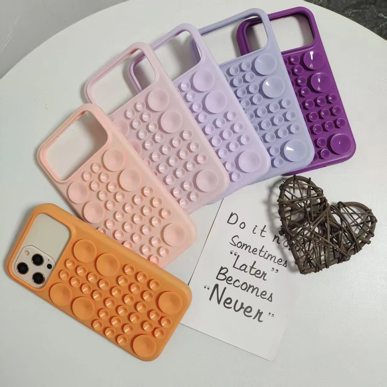 Silicone Pop It iPhone Case