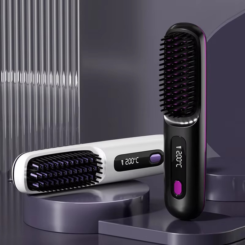 SmoothGlow Hair Straightening Comb