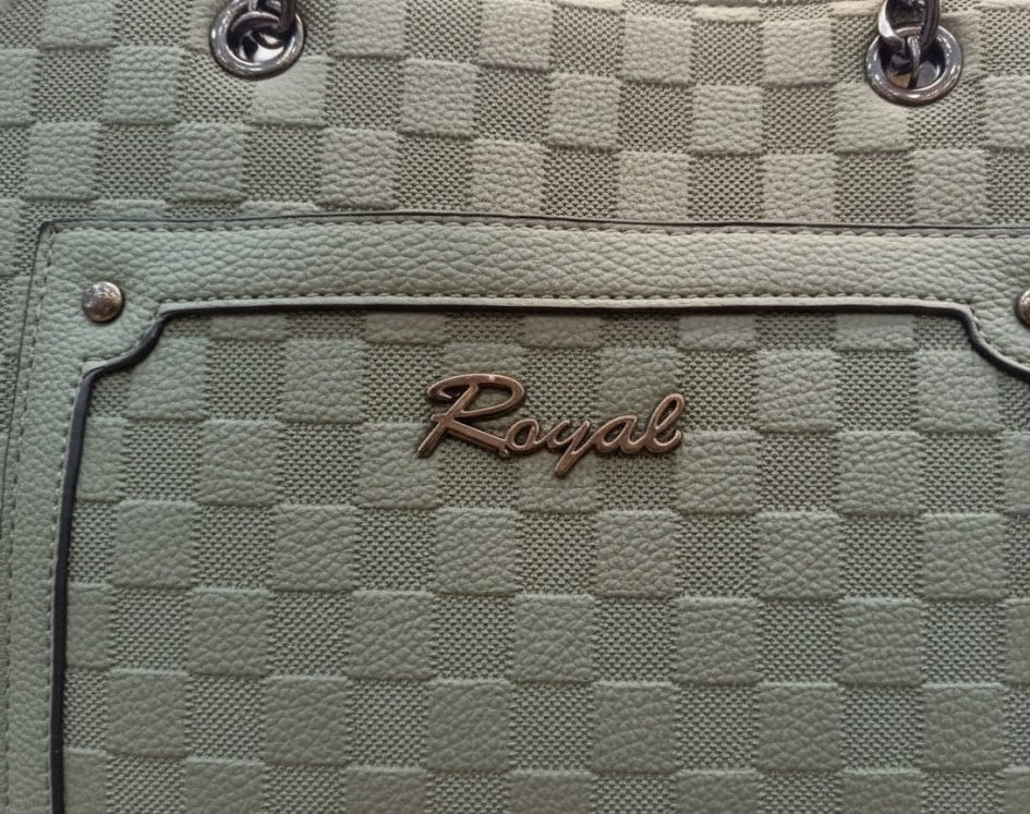 Ridged Texture Shoulder Bag