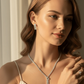 Crystal Drop Jewelry Set