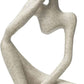 Abstract Stone-Look Thinking Woman Statue