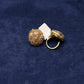 Champagne Crystal Dome Statement Ring