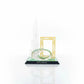 Dubai Skyline Crystal Souvenir Showpiece