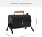 Portable Iron BBQ Grill With Hob © Ⓢ