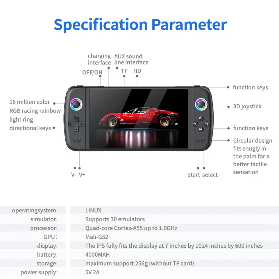SJGAM - M27 Handheld Game Console
