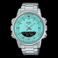 Turquoise Dial Men Watch