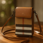 Crossbody Checkered Mini Bag