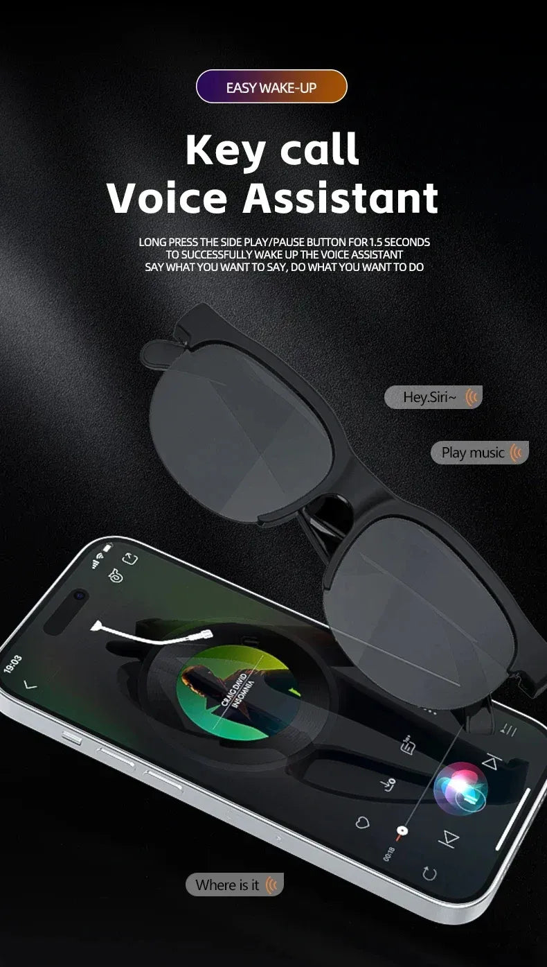 Wireless Bluetooth Smart Glasses