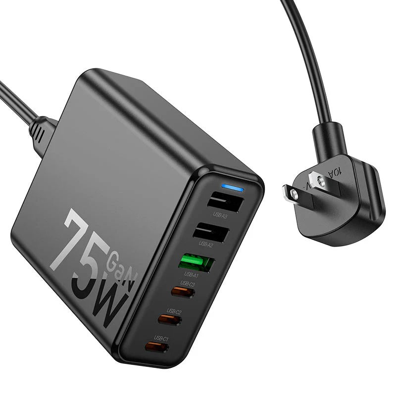 GaN Six-Port Fast Charger