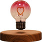 Levitating Heart LED Bulb Lamp