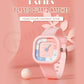 Kids Silicone Strap Square Dial Watch