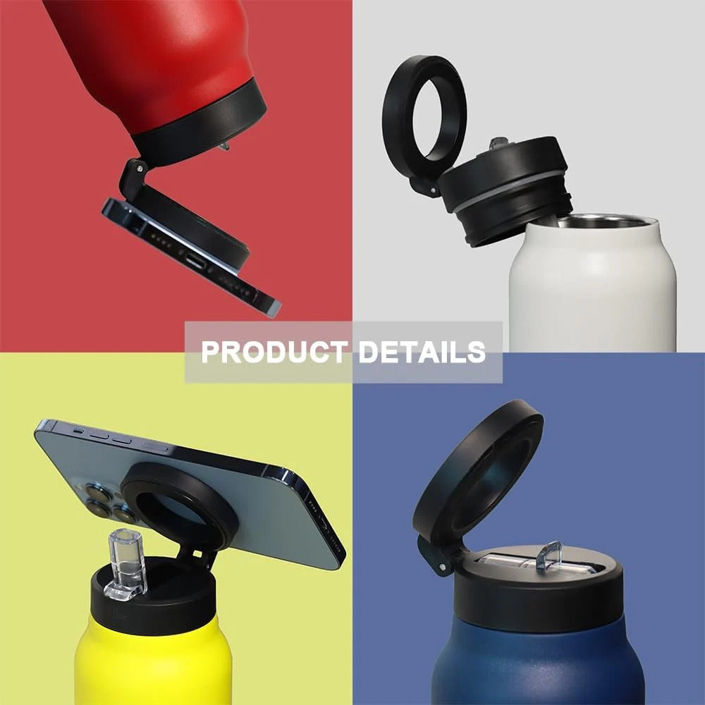 Byoul - Vacuum Insulated Water Bottle with Holder