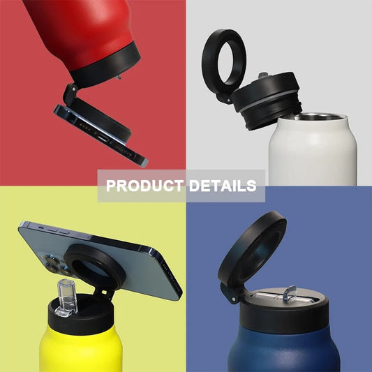 Byoul - Vacuum Insulated Water Bottle with Holder