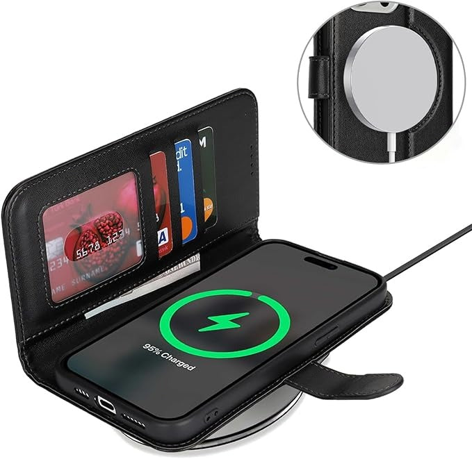 ZHUSE - Wallet Wireless Power Bank