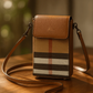Crossbody Checkered Mini Bag