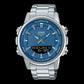 Turquoise Dial Men Watch